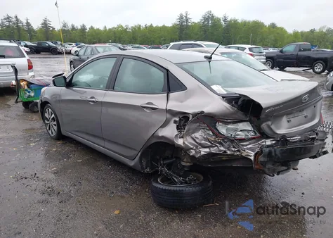 2017 Hyundai Accent Value Edition z USA, uszkodzony, nr VIN KMHCT4AE0HU385436